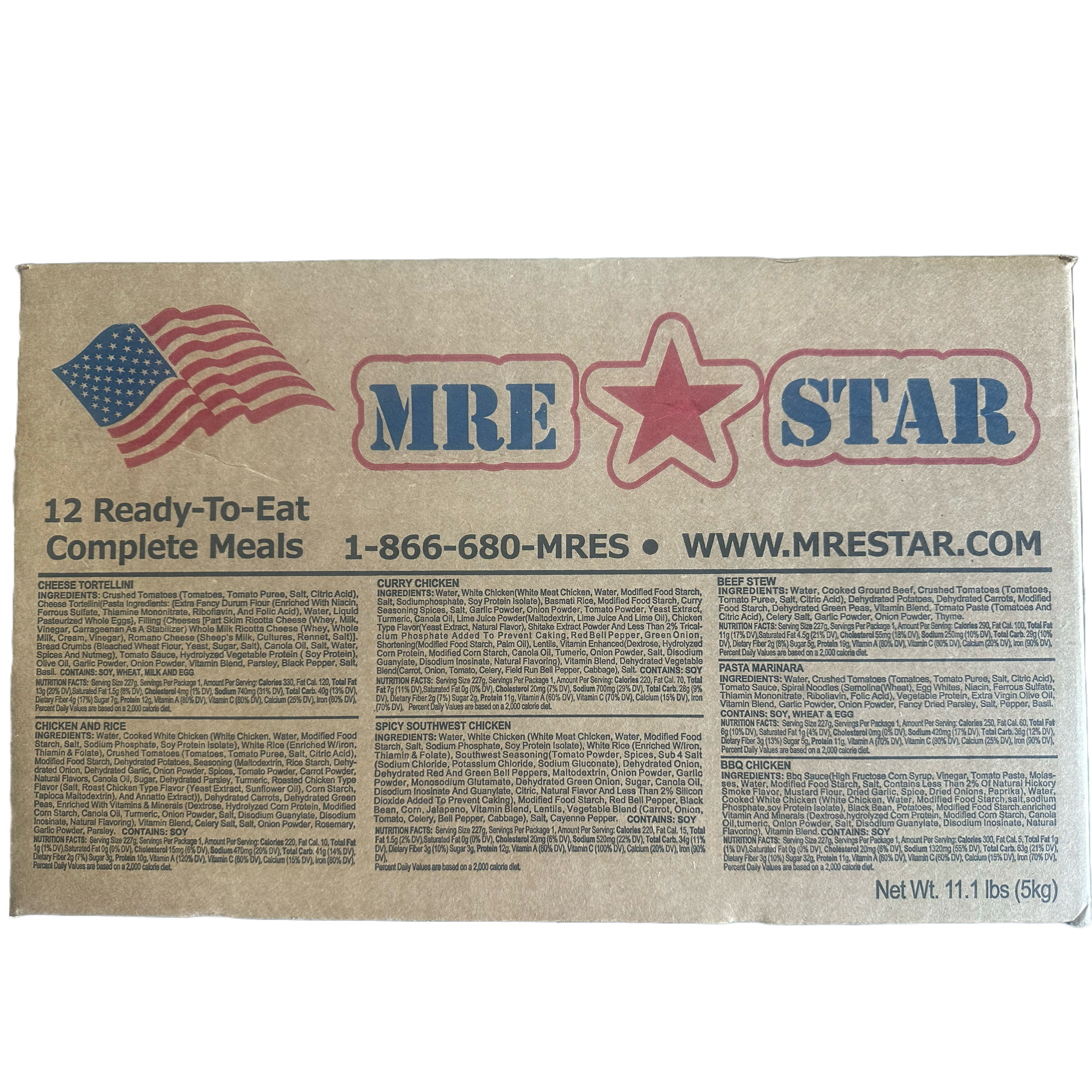 MRE Single Meal Pack