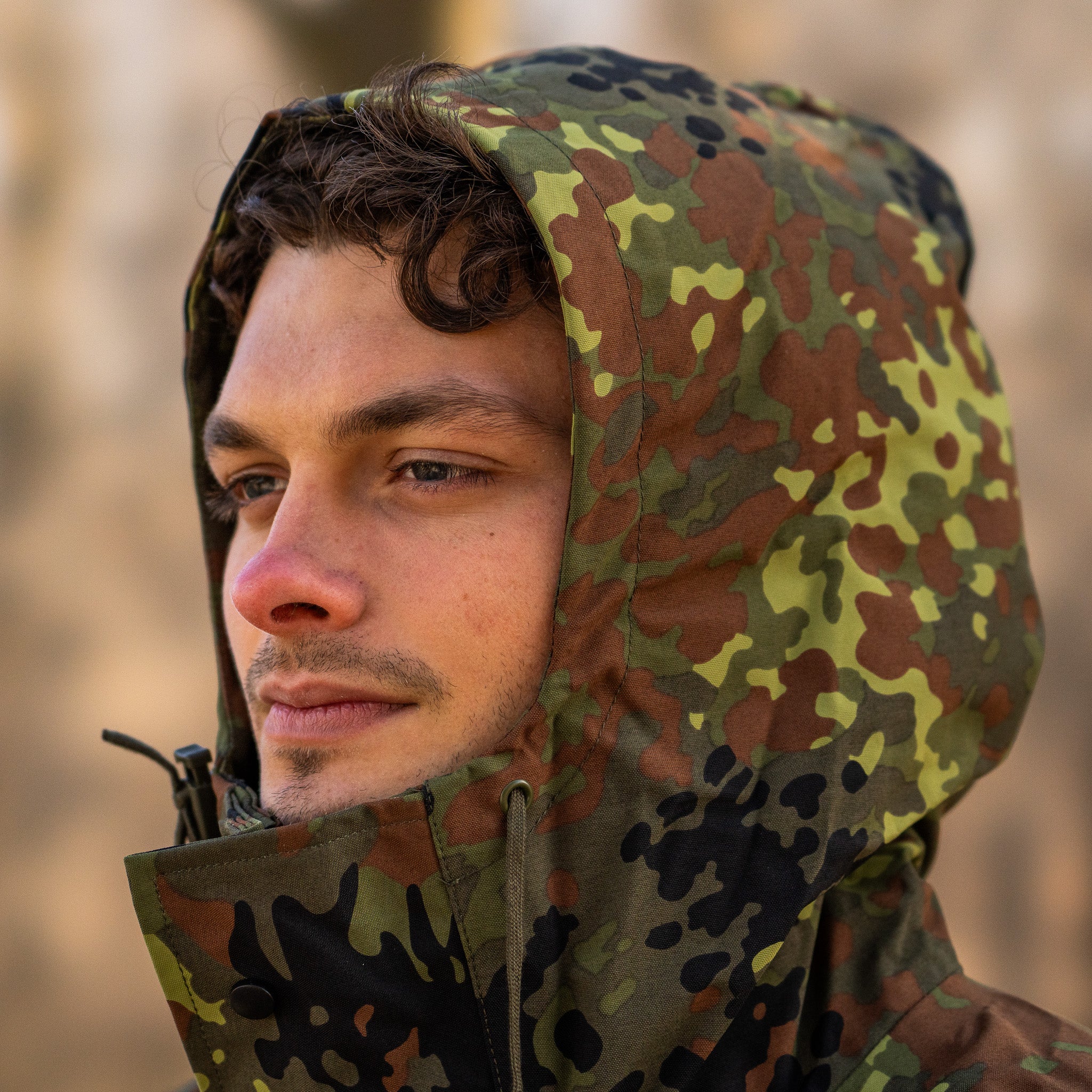 Mil-Tec Flecktarn Rain Jacket