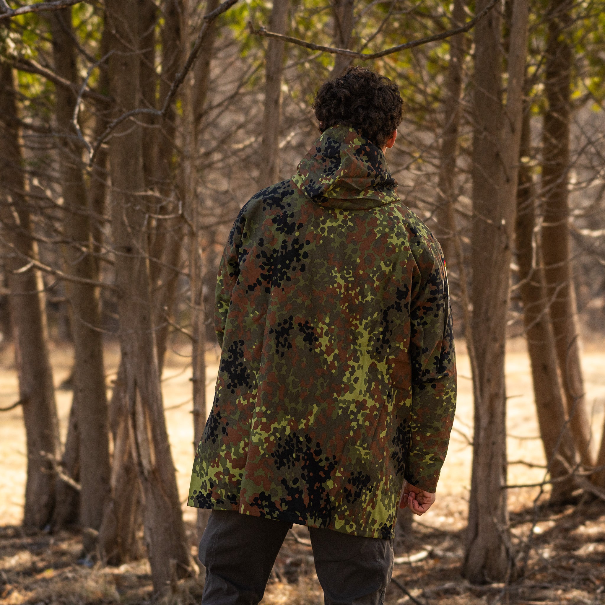Mil-Tec Flecktarn Rain Jacket