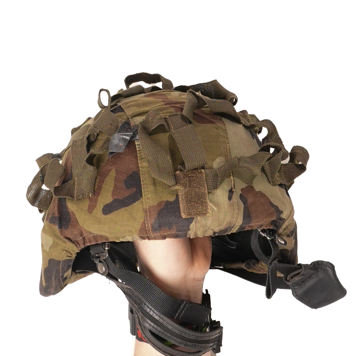 Issued Irish Defense Forces Helmet w/ Scrim