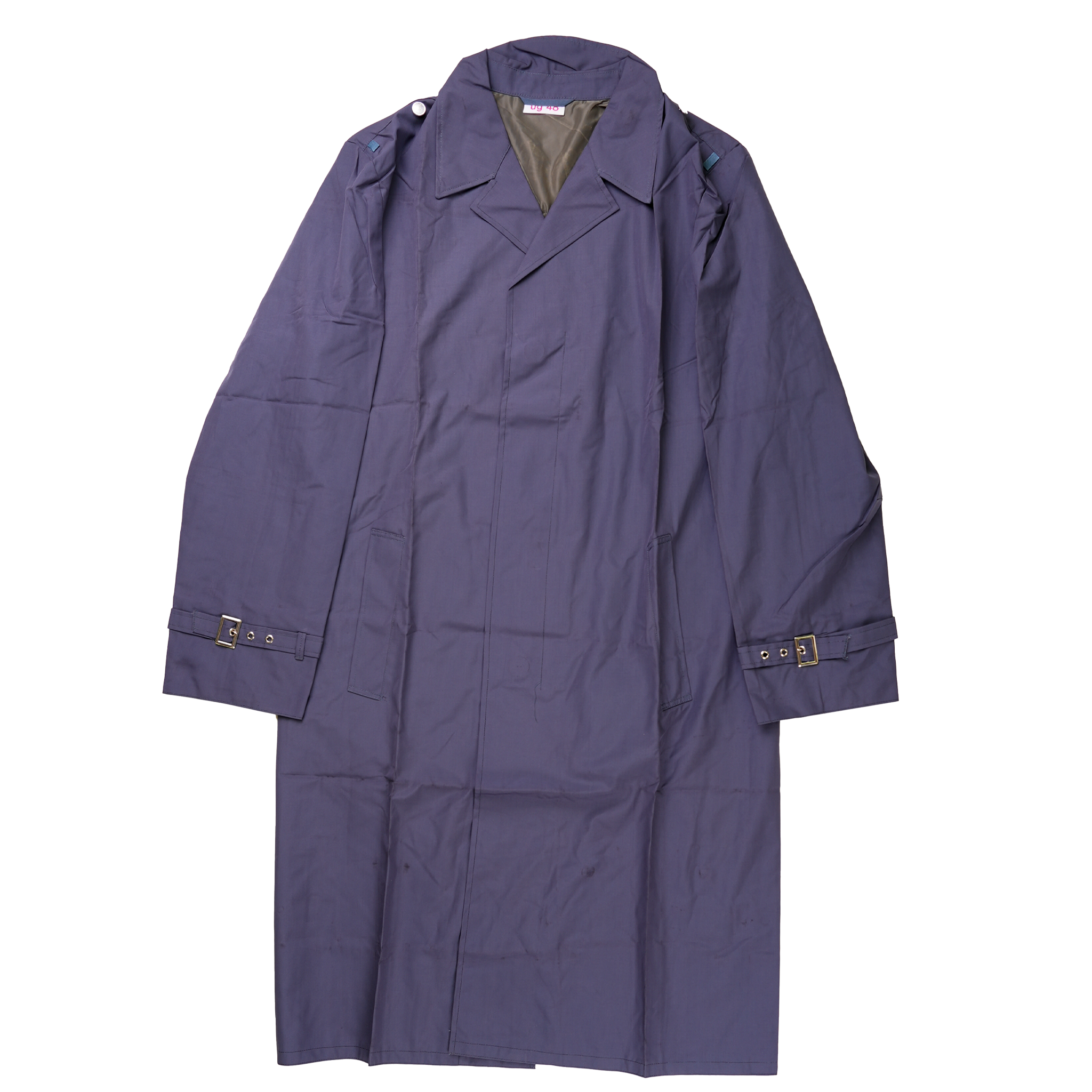 Issued East German Blue Raincoat – Americana Pipedream Apparel