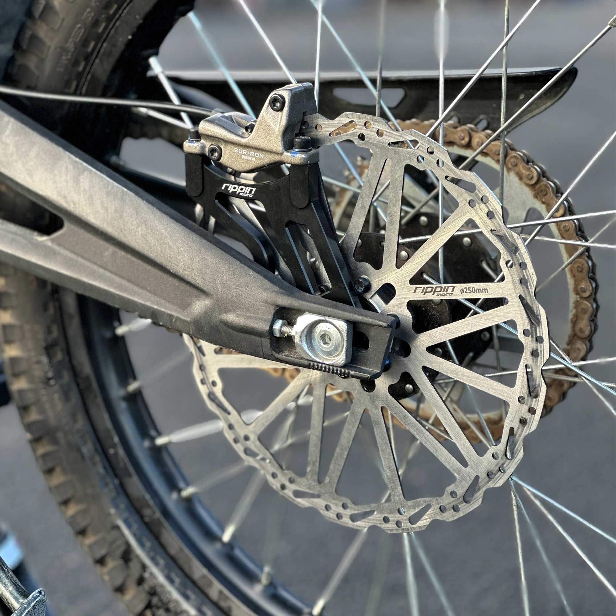 250mm Rear Caliper Adapter for Sur-Ron LBX & E-Ride PRO