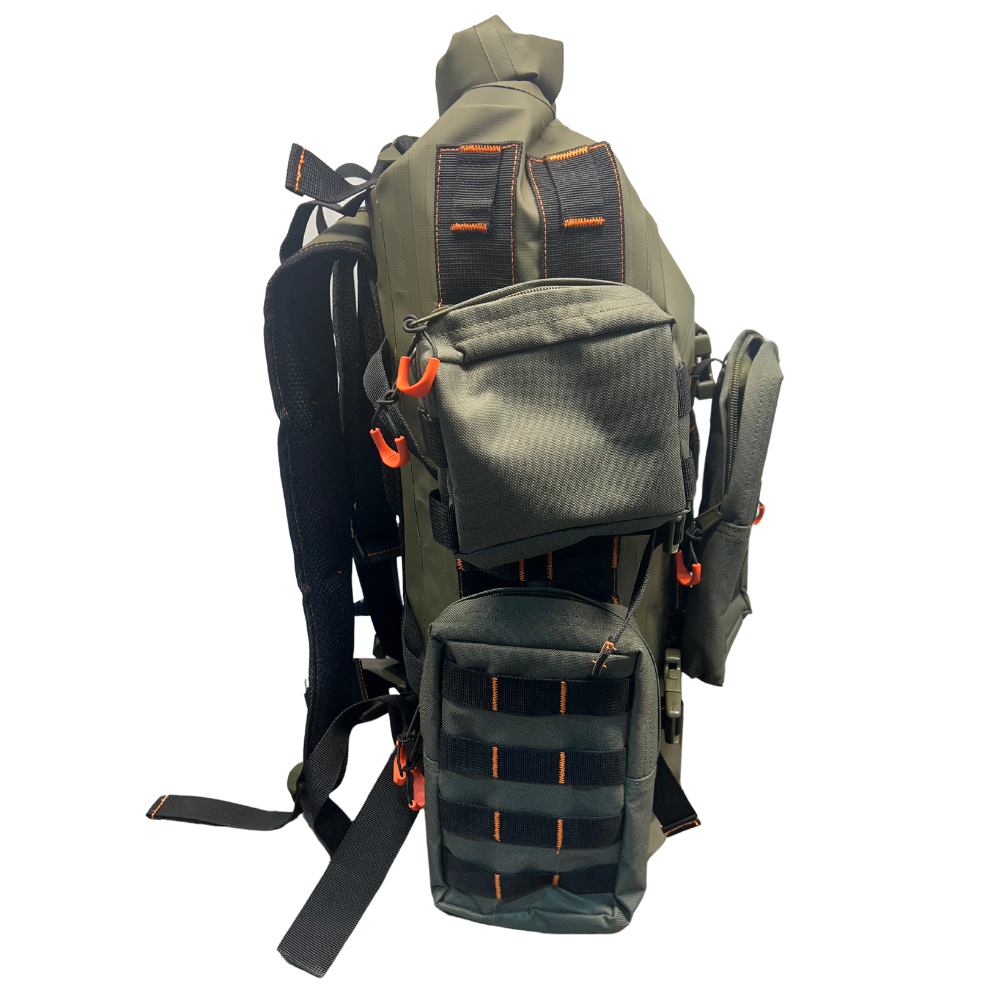 Waterproof Roll Top Bug Out Tactical Survival Backpack