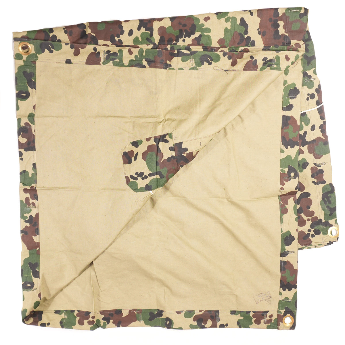 Unissued Romanian M1994 "Fleck" Plash Palatka Shelter Half
