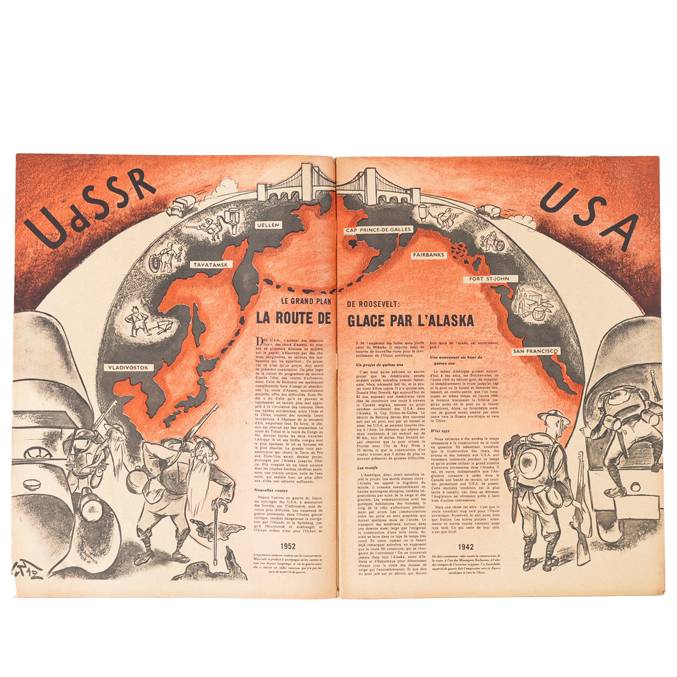 French Circulated Signal Magazines (40, 41, 42, and 43)