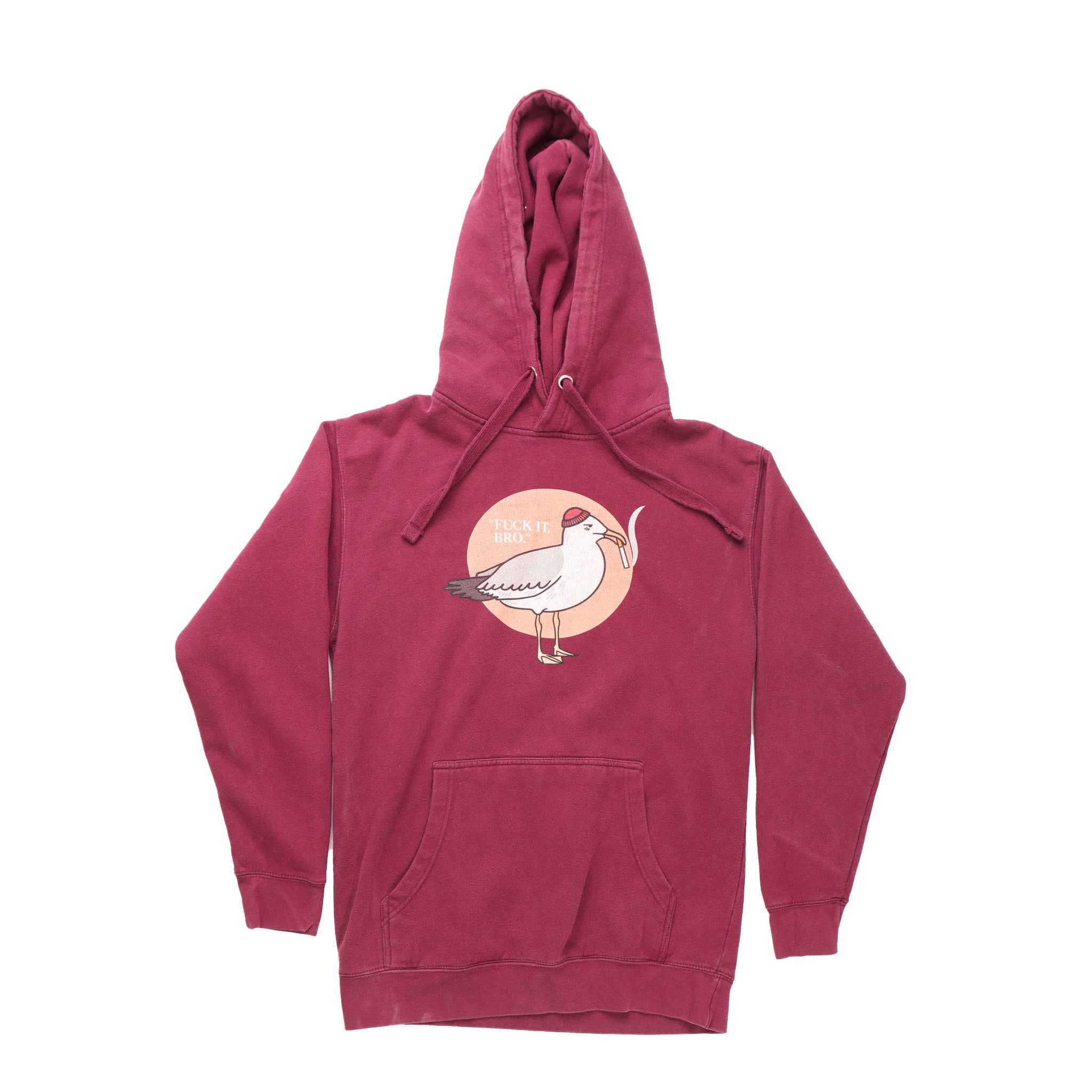 ■専用■＜ボルドー＞AMERICANA LINE HOODED PARKER Mid Length Hooded Wrap Coat - Cherry Lacquer – SENTALER