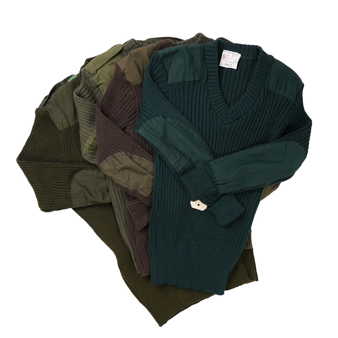 British OD Commando Sweater/Wooly Pully - Assorted