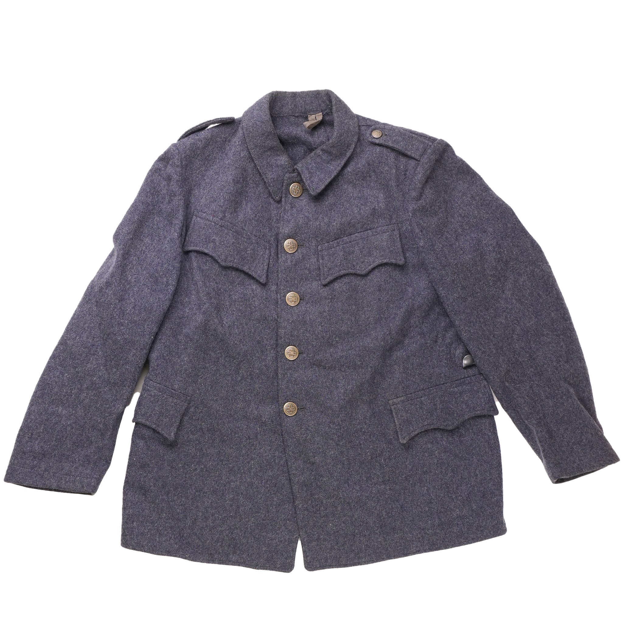 Issued 1940s Swiss Wool Field Jacket