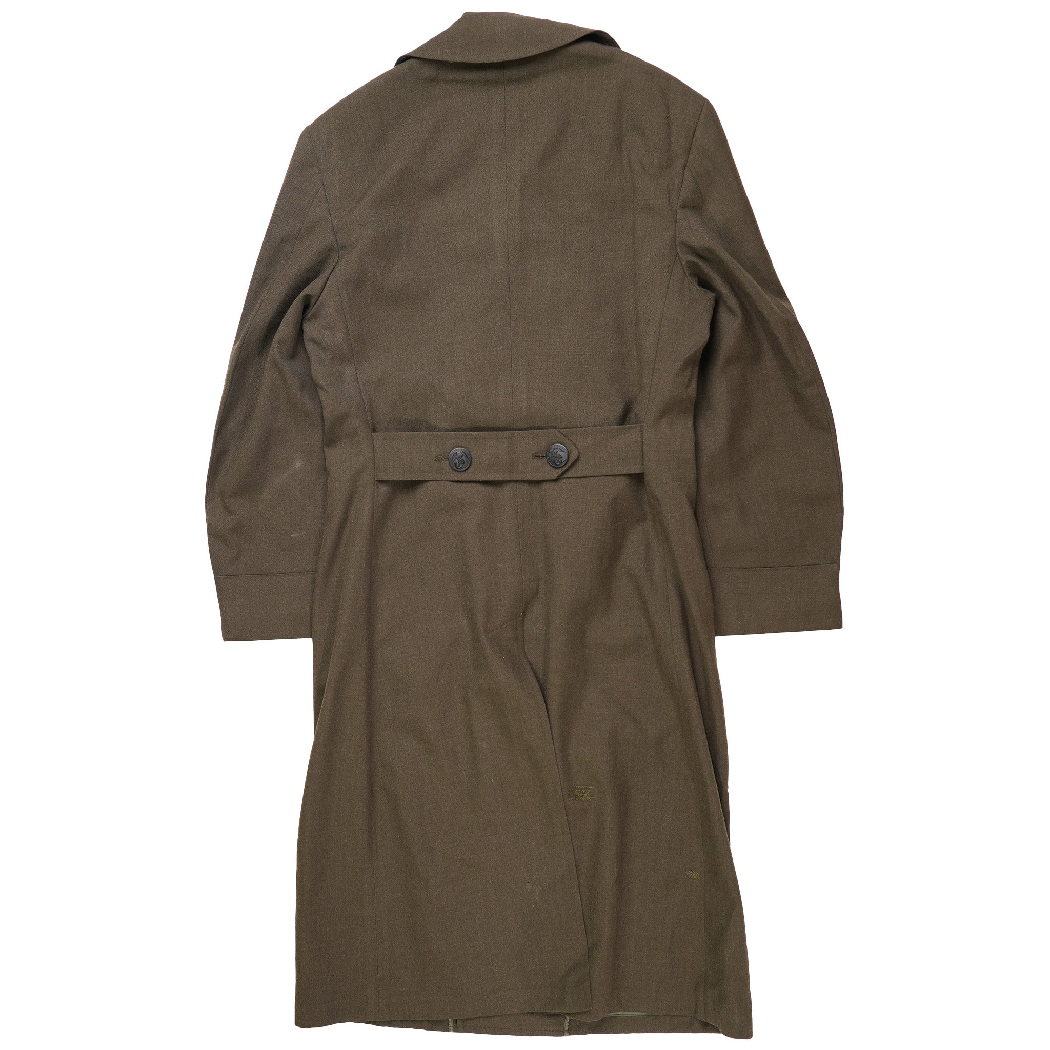 Issued USGI Marine Corps Serge Wool Overcoat