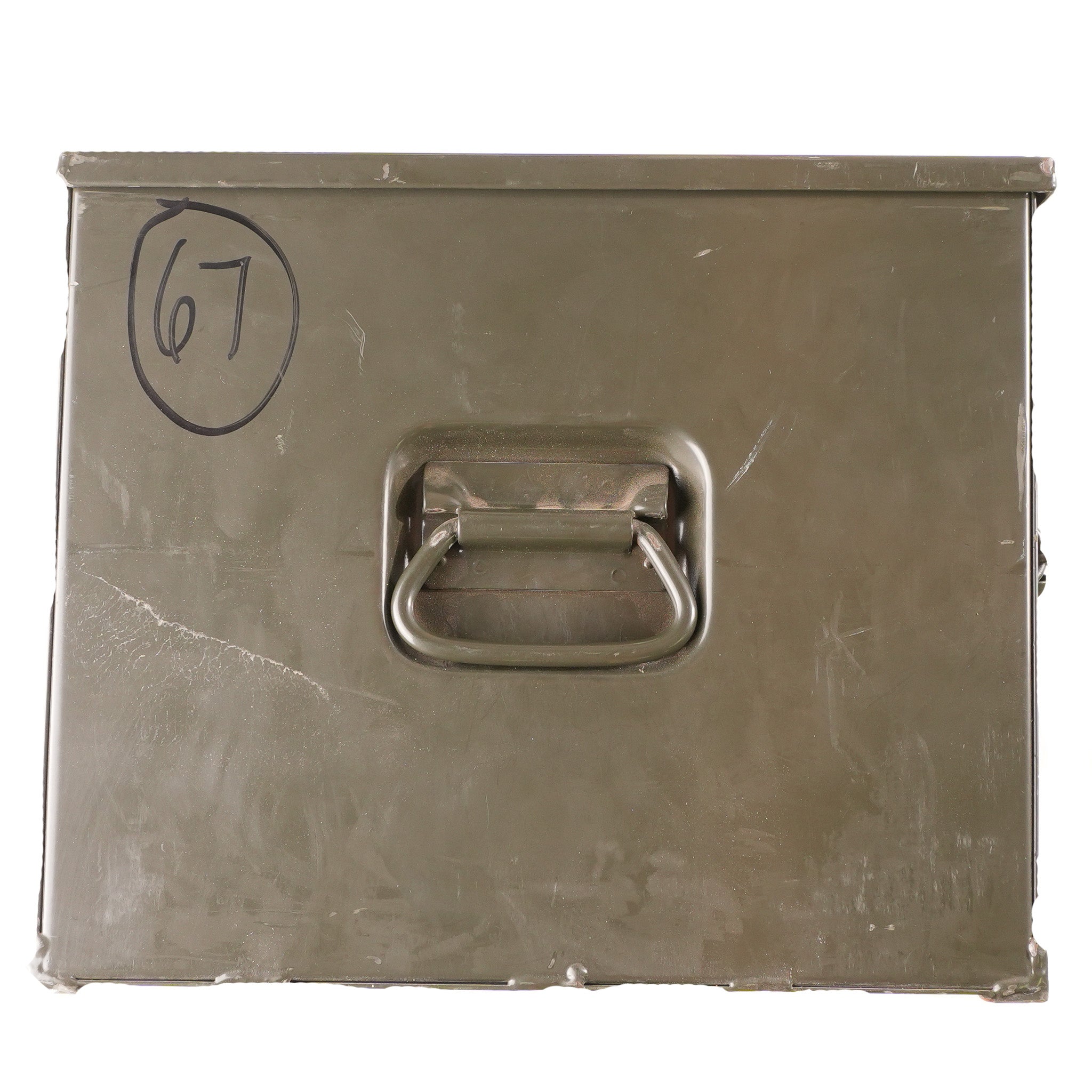Issued Olive Drab Steel Box