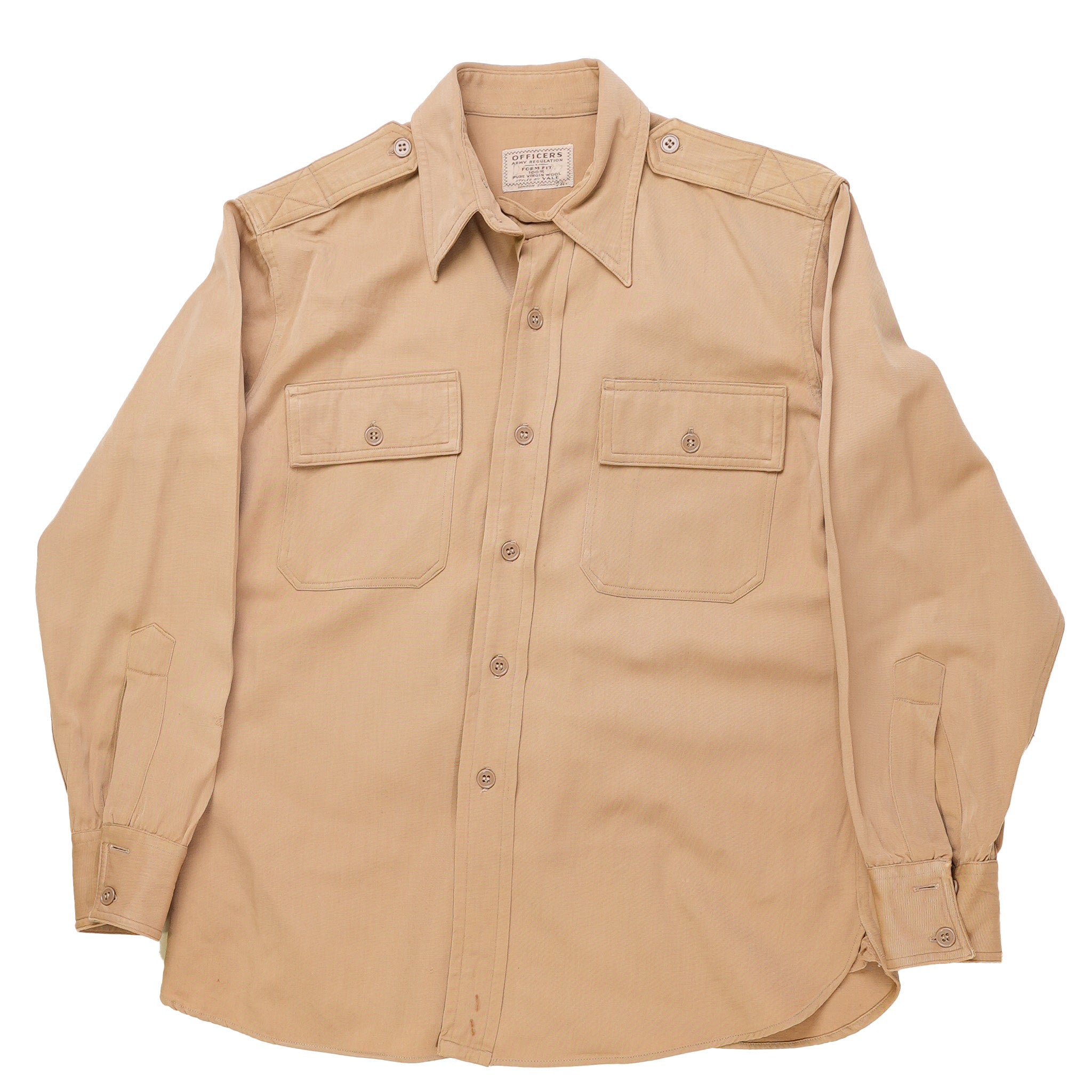 USGI WWII Tropical Wool Officer’s Shirt