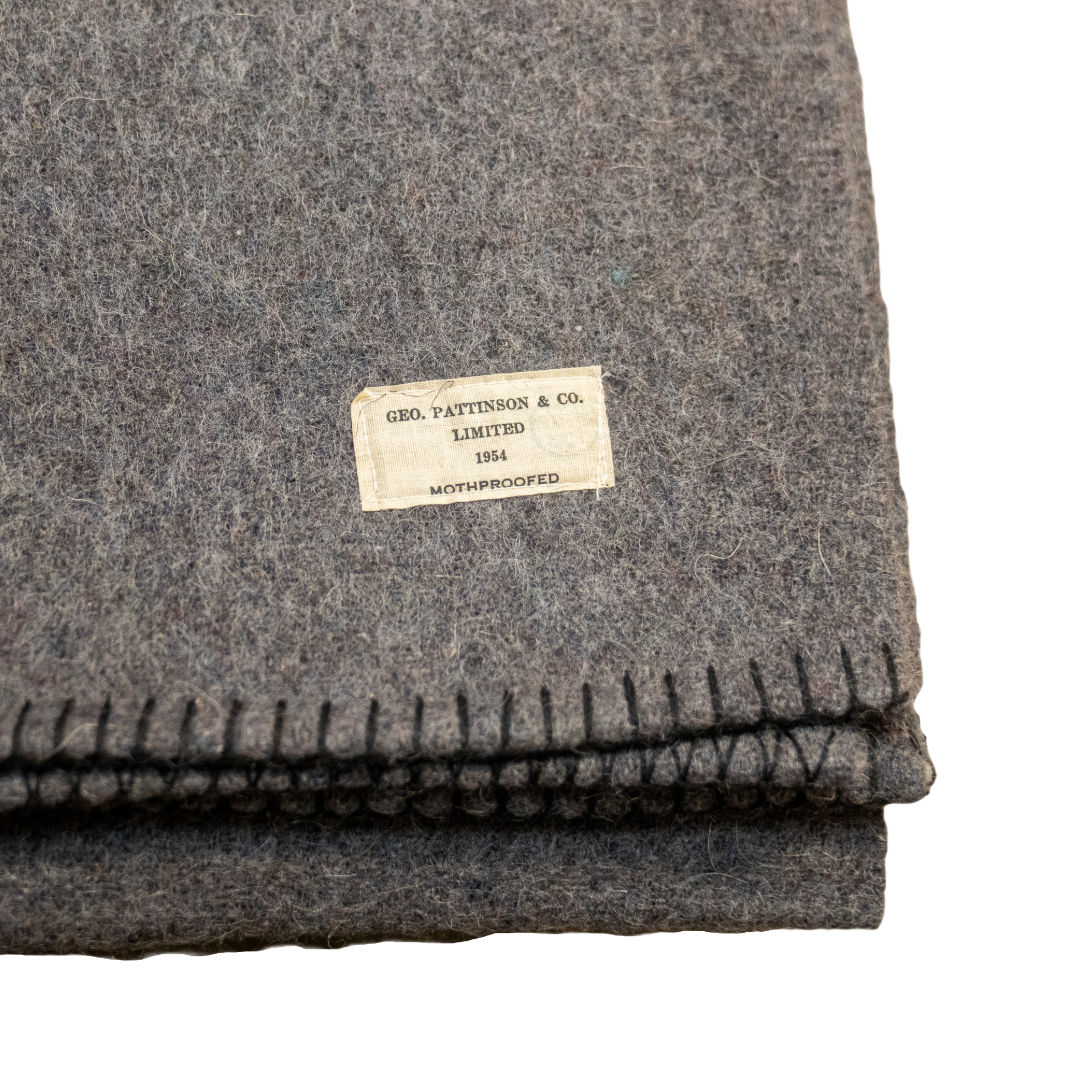 Unissued Canadian Civil Defense Wool Blanket