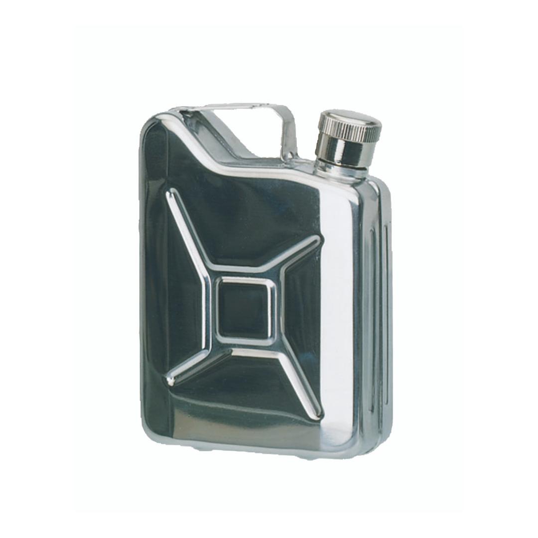 Mil-Tec 5oz Stainless Steel Jerry Can Flask