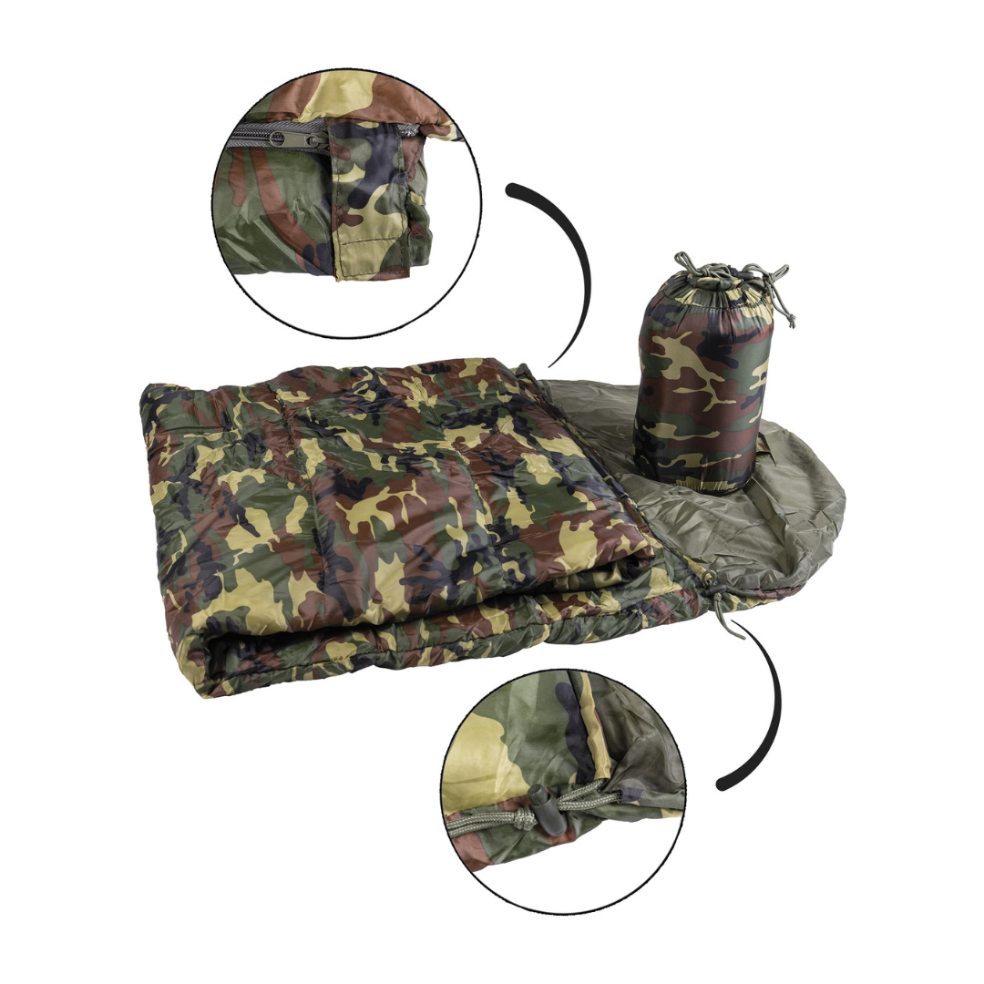 Mil-Tec Woodland Commando Sleeping Bag