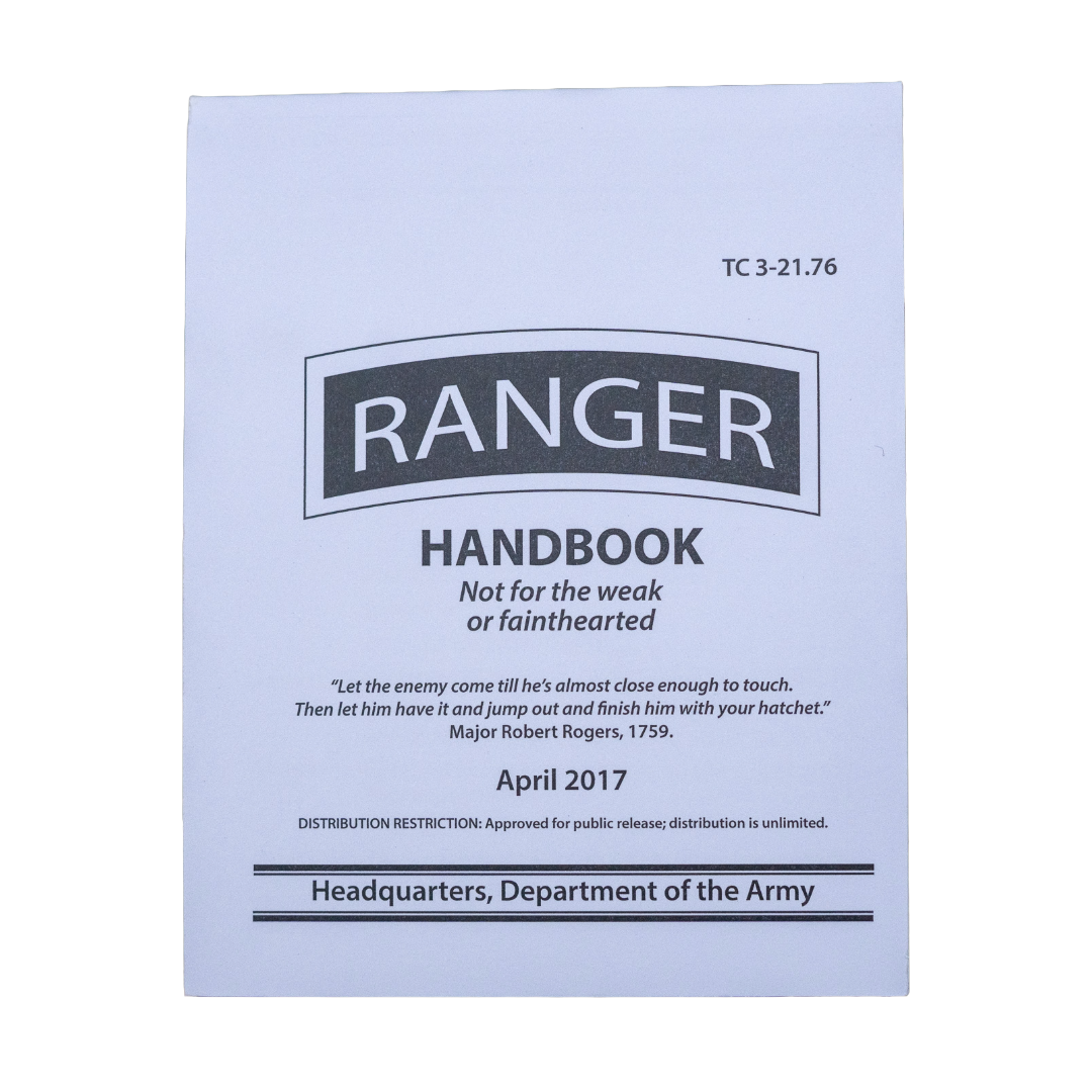 Updated 2017 Army Ranger Handbook