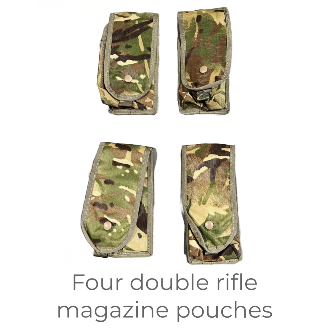 Unissued British MTP Mk. IV Osprey Plate Armor Carrier w/Pouches