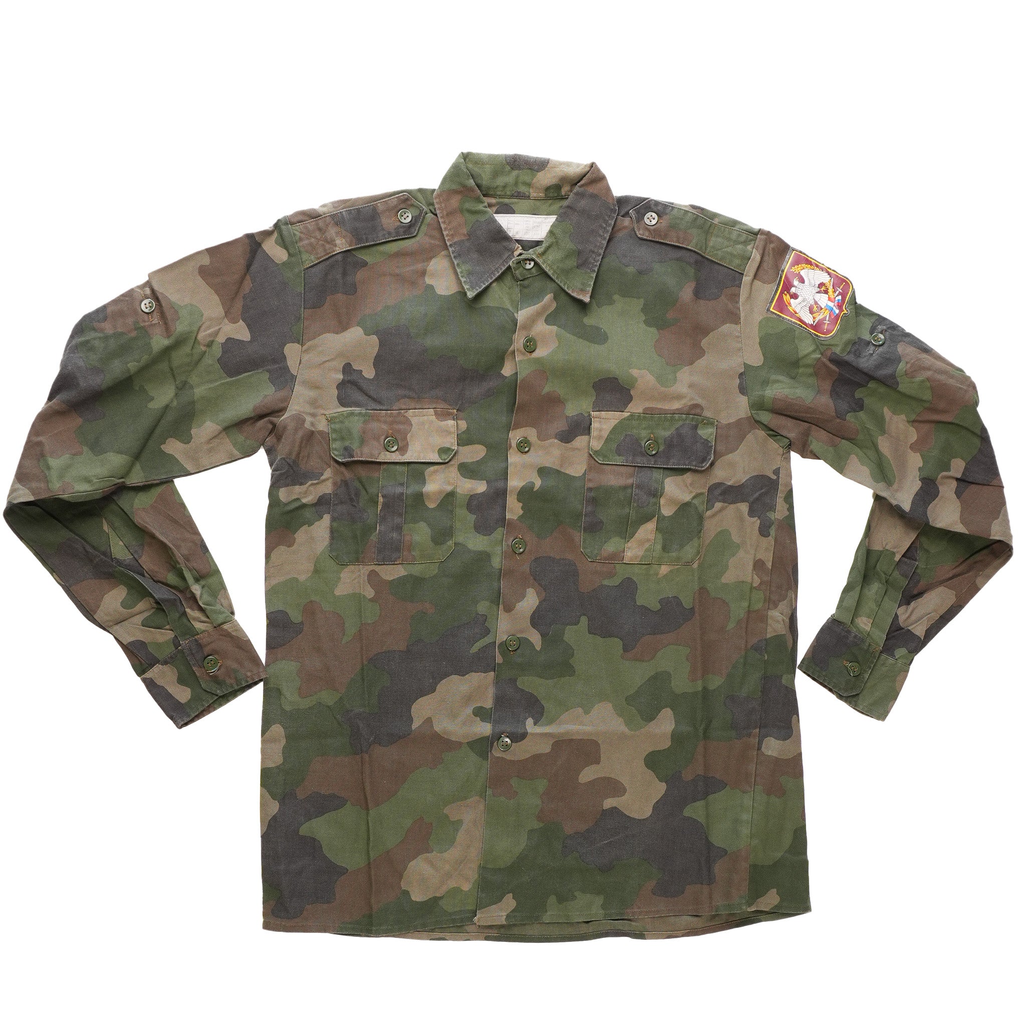 Issued Serbian M93 Oakleaf Field Shirt – Americana Pipedream Apparel