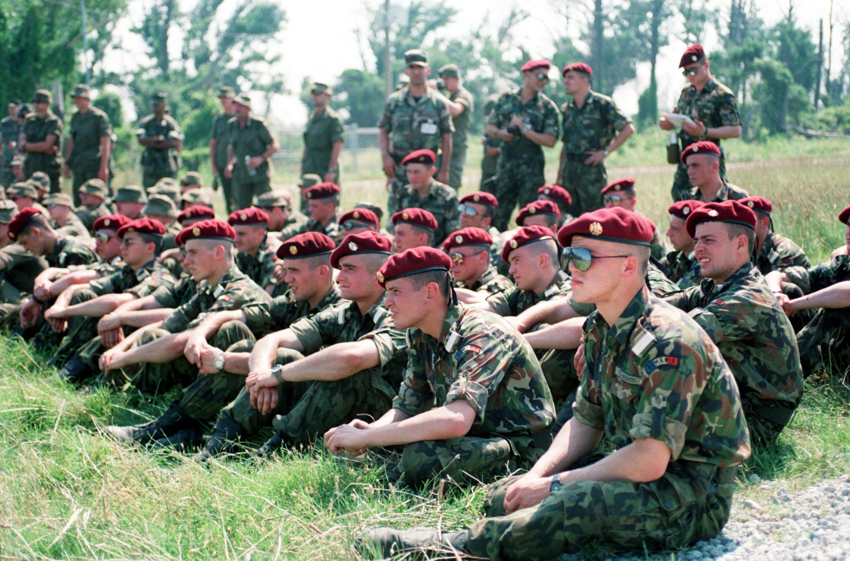 Issued Romanian M1990 "Leaf"/1994 "Fleck" Field Shirt