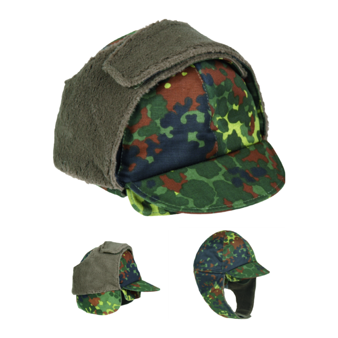 Unissued Flecktarn Winter Field Cap