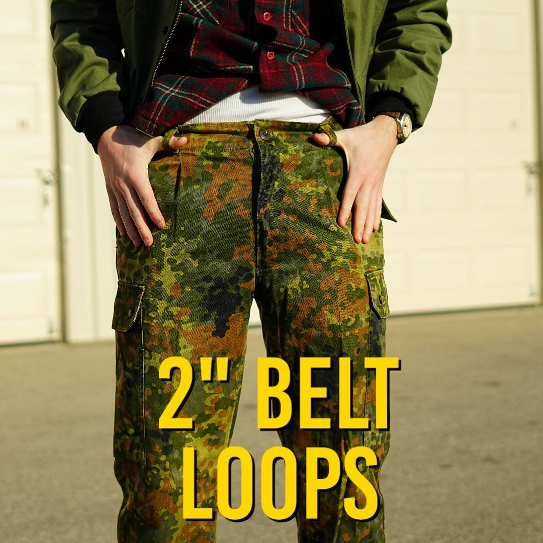 Issued Bundeswehr Flecktarn Field Pants
