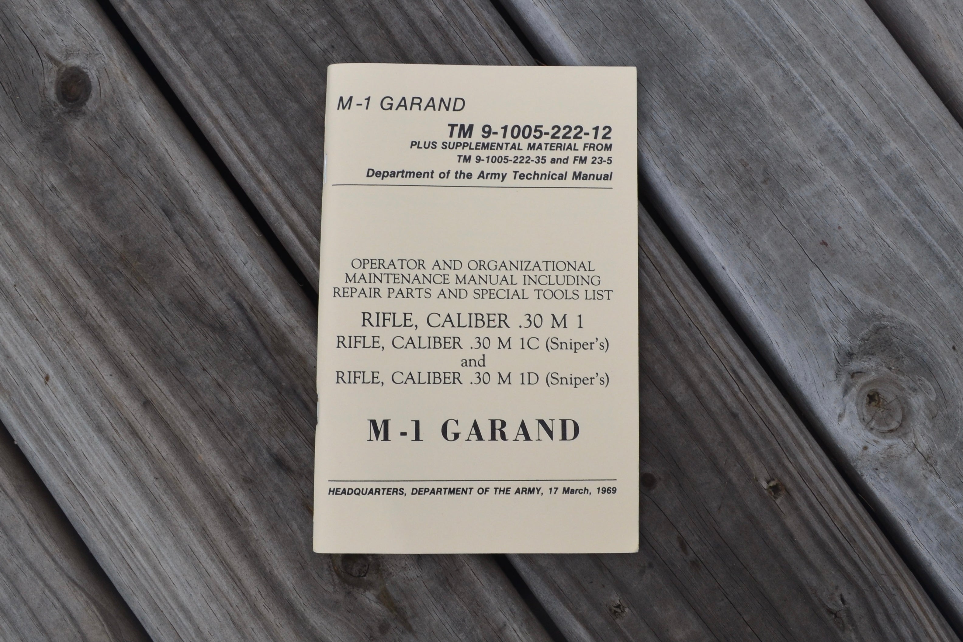 M1 Garand Manual
