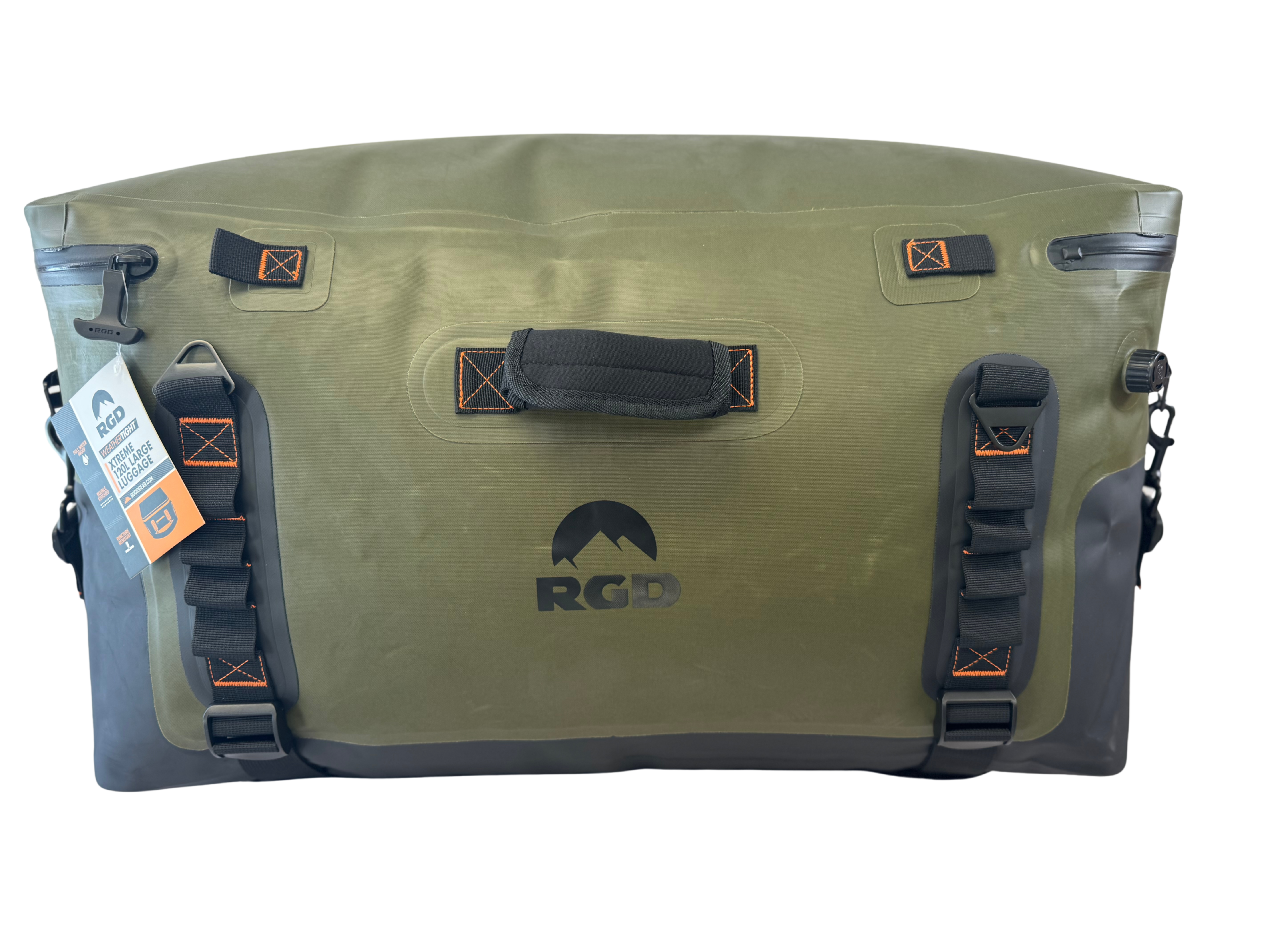 40 Liter, 70 Liter, & 120 Liter Fully Waterproof & Submersible RGD Luggage