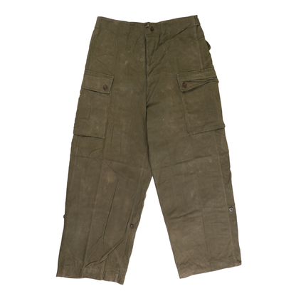 Vintage Dutch Canvas Fatigue Pants
