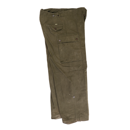 Vintage Dutch Canvas Fatigue Pants