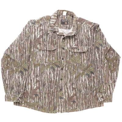 Issued Hunting Camo Chamois Shirt