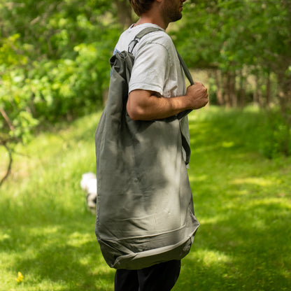 Greek Cotton Duffle Bag