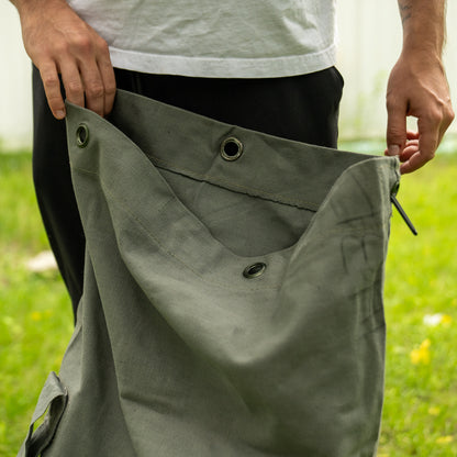 Greek Cotton Duffle Bag