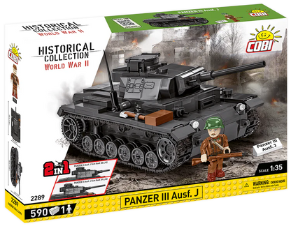 COBI Panzer III Ausf. J Tank : Set #2289