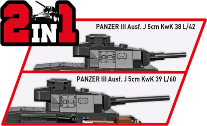 COBI Panzer III Ausf. J Tank : Set #2289