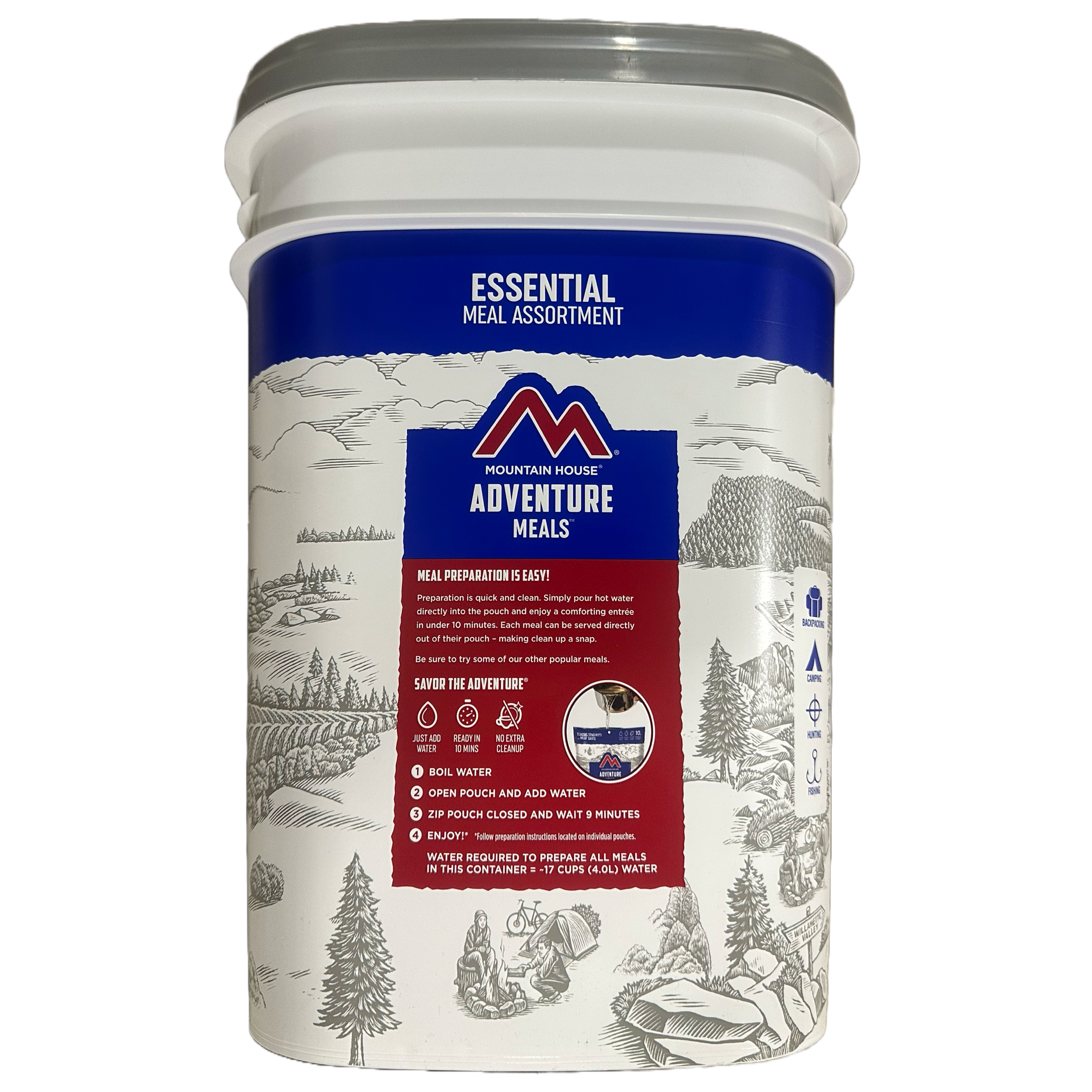 Essential Meal Assortment Bucket