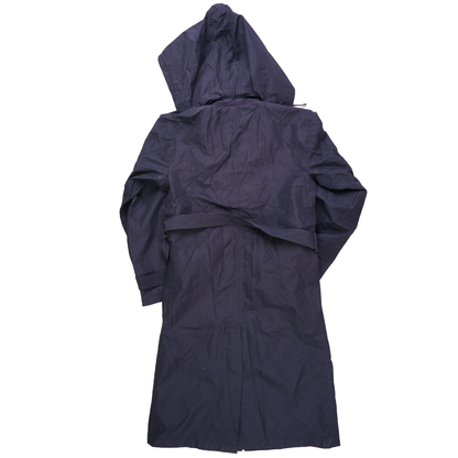 Unissued Romanian Waterproof Trenchcoat w/ Waist Belt & Hood