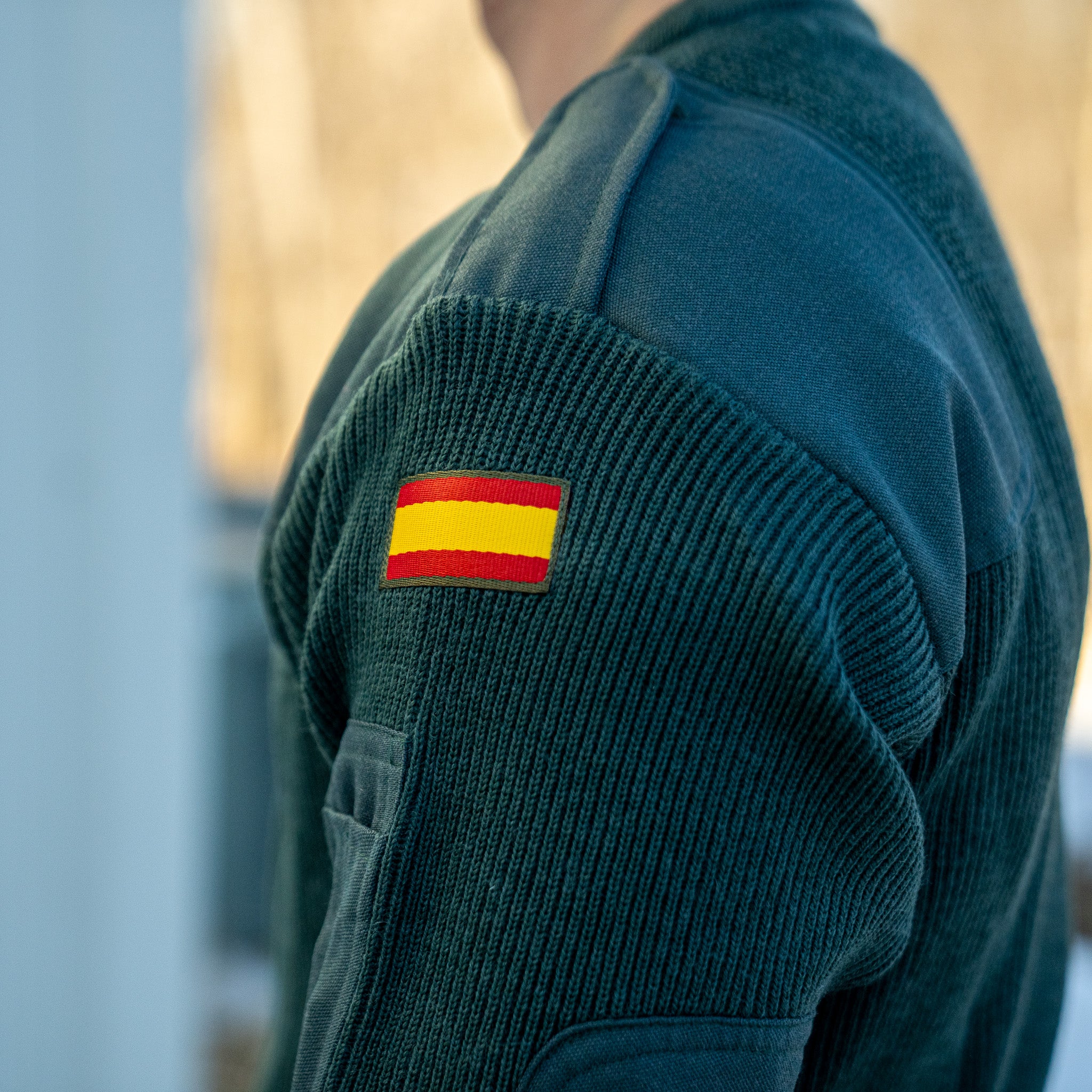 Unissued Spanish Police Wool Sweater