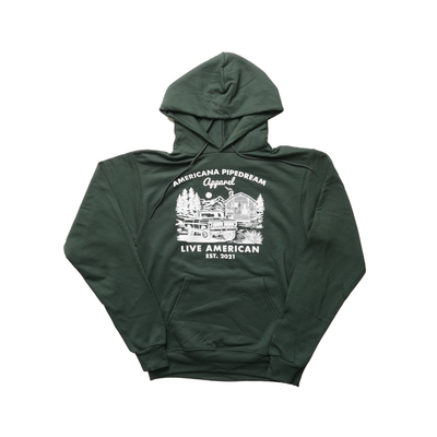 Americana Pipedream Champion Logo Hoodie-Americana Pipedream Apparel