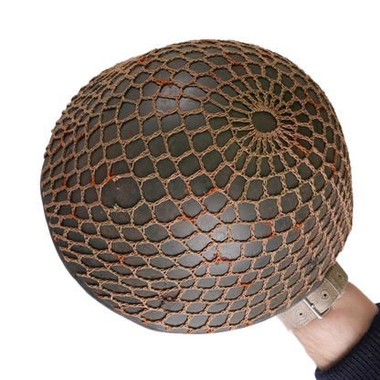 Issued Romanian M73 Paratrooper Helmet