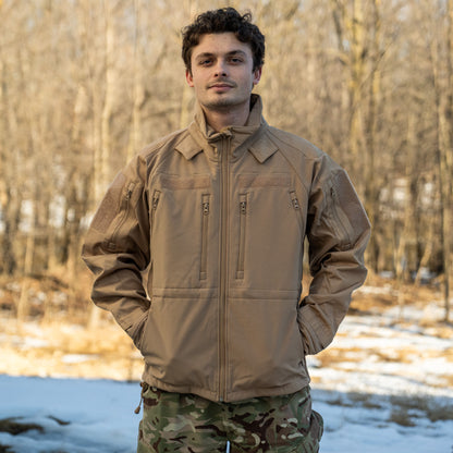 Mil-Tec Coyote Softshell Plus Jacket