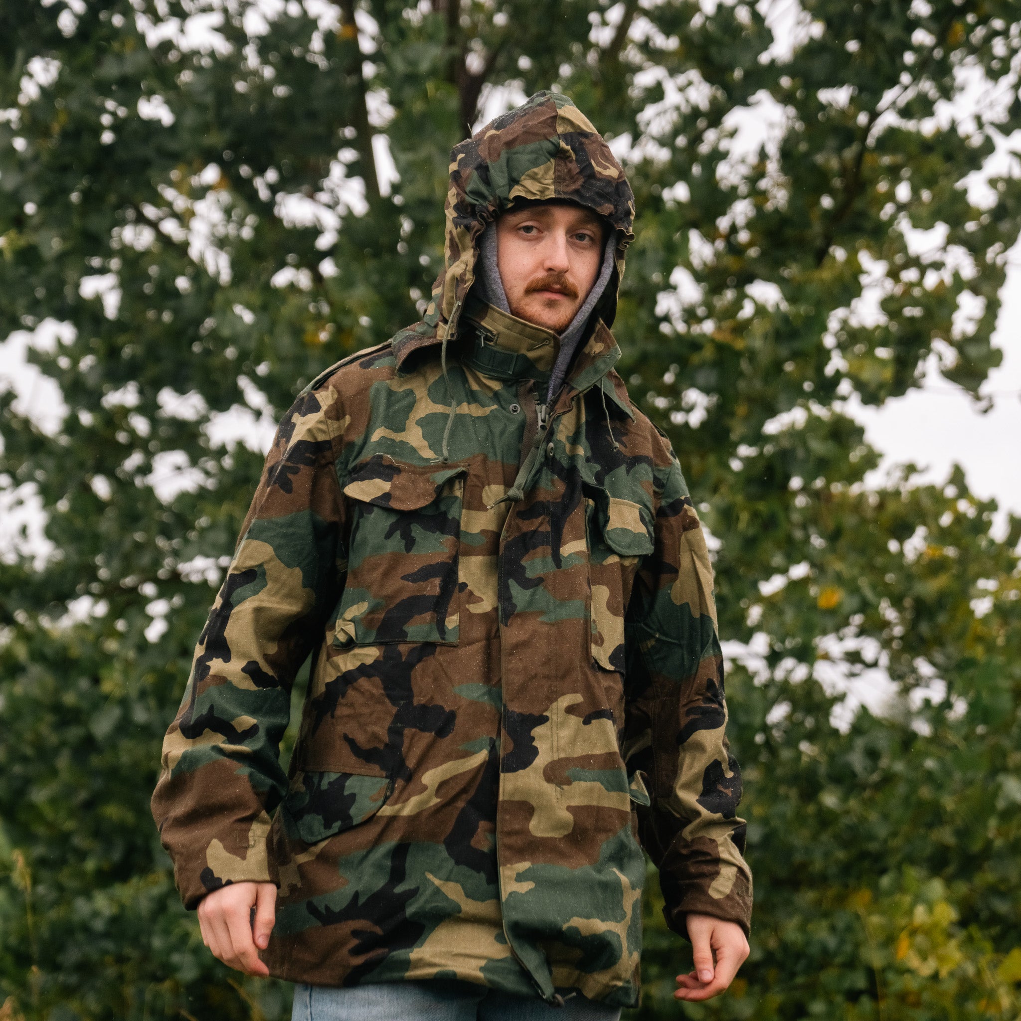 Issued M81 Woodland M65 Field Jacket