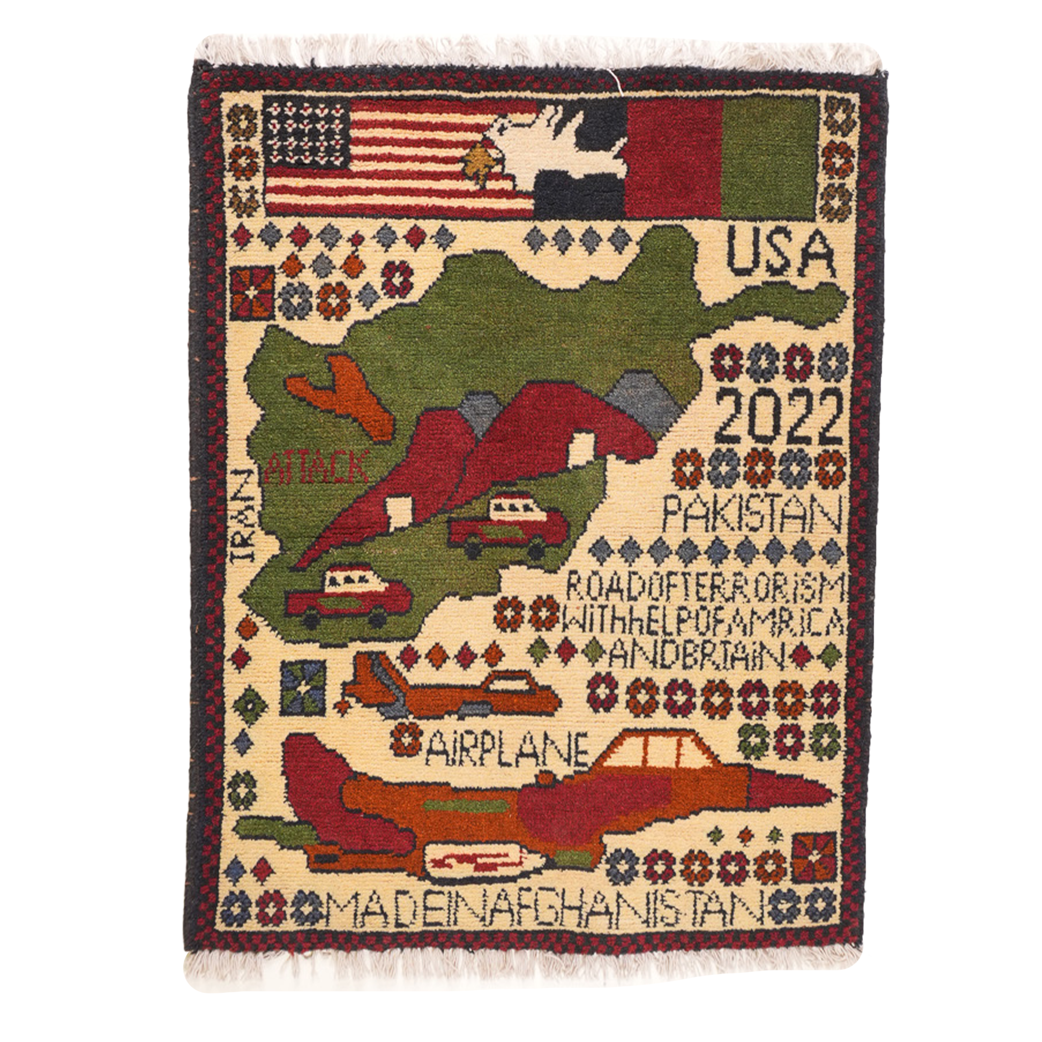 Terrorist Rugs Limited Edition Afghan War Rugs – Americana Pipedream Apparel