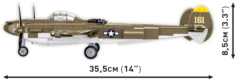 COBI Lockheed P-38 Lightning (H) Fighter : Set #5763