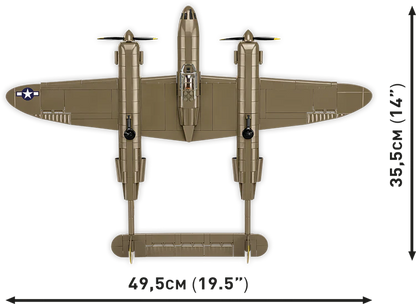 COBI Lockheed P-38 Lightning (H) Fighter : Set #5763