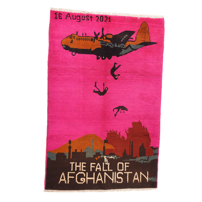Fall of Afghanistan Rug