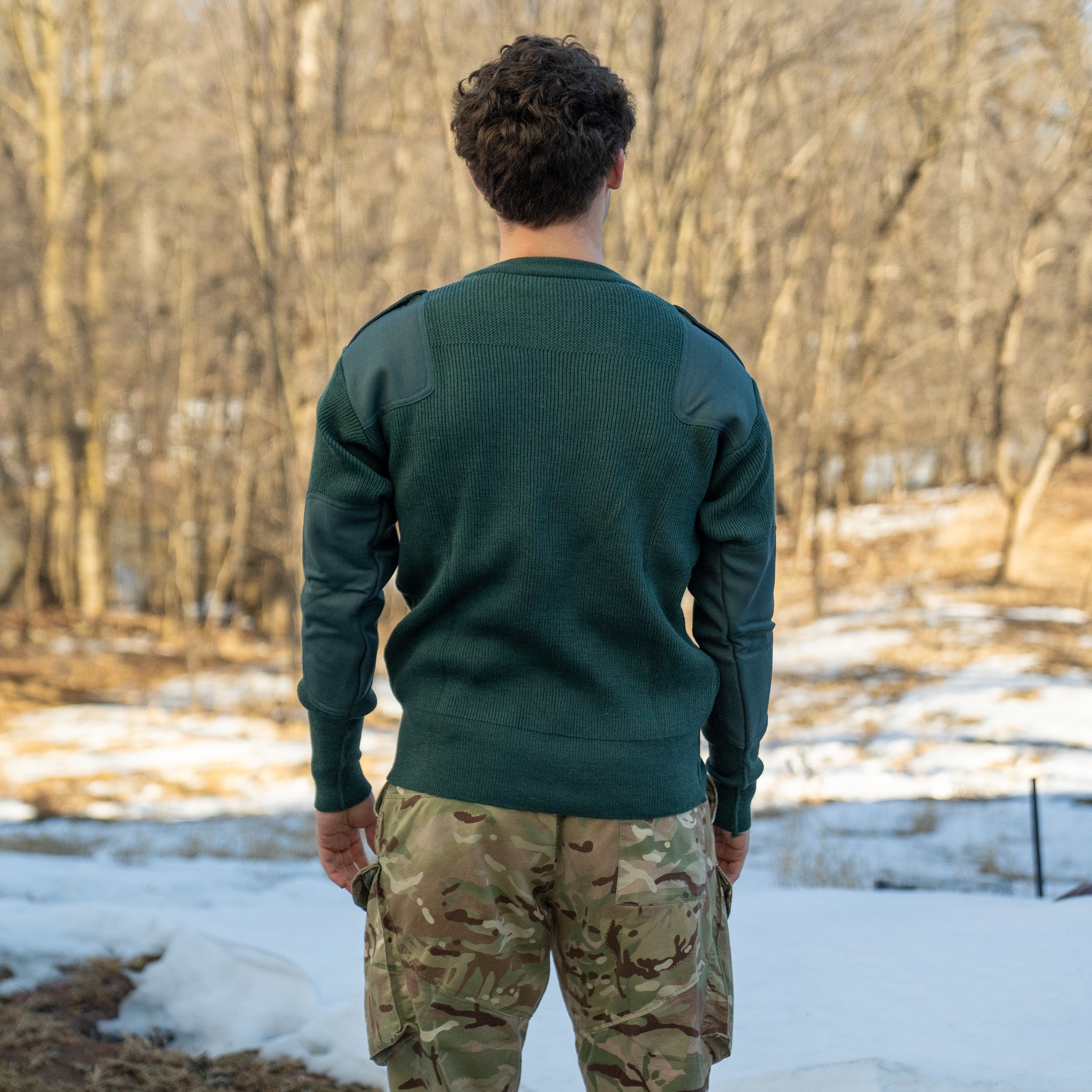 Unissued Spanish Police Wool Sweater