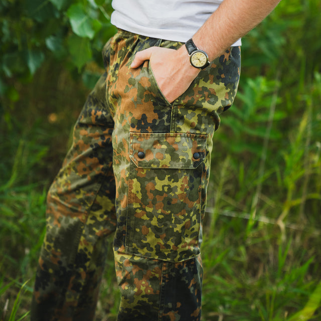 Issued Bundeswehr Flecktarn Field Pants