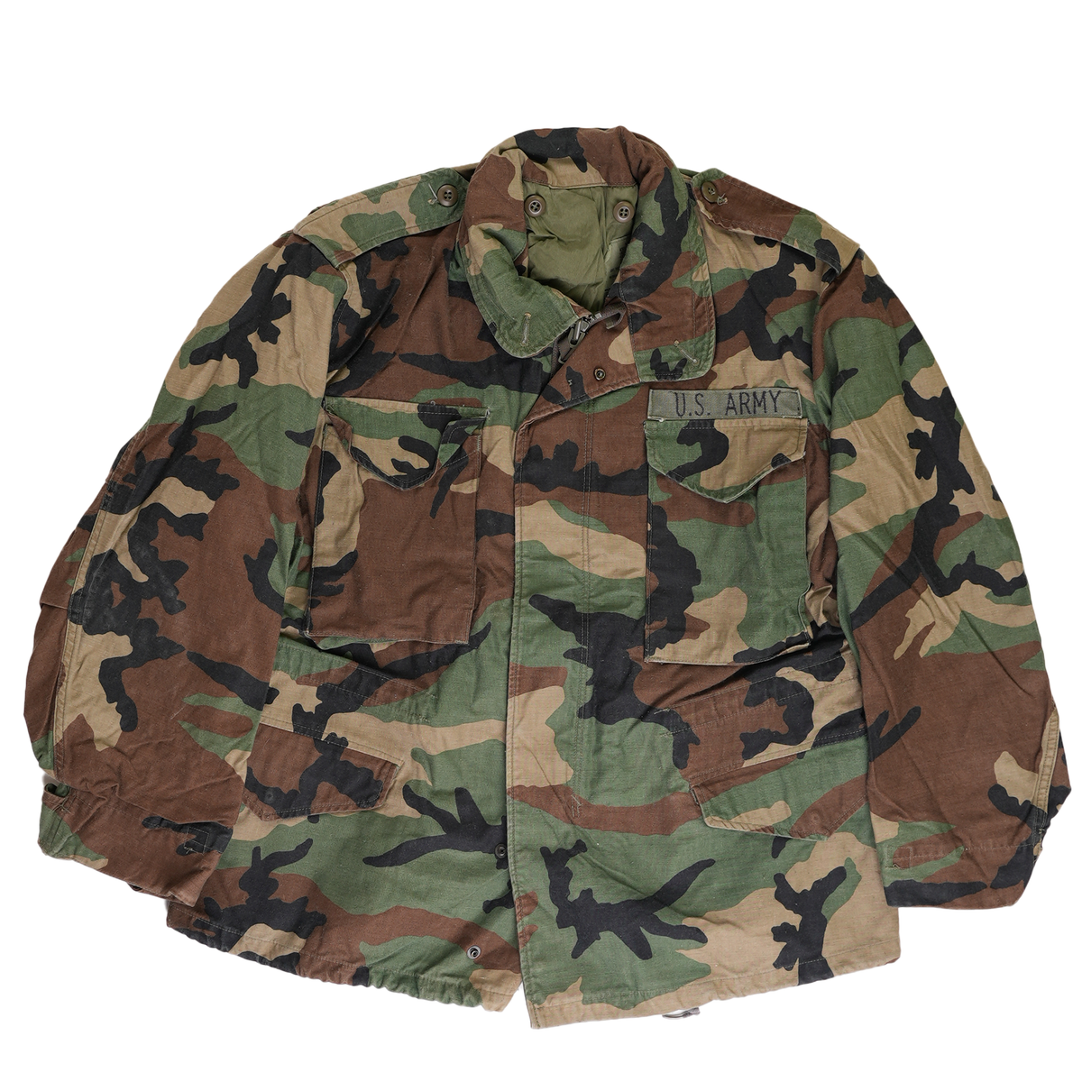 Issued M81 Woodland M65 Field Jacket – US Surplus – Americana