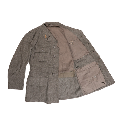 Inner pockets of Swedish wool field jacket