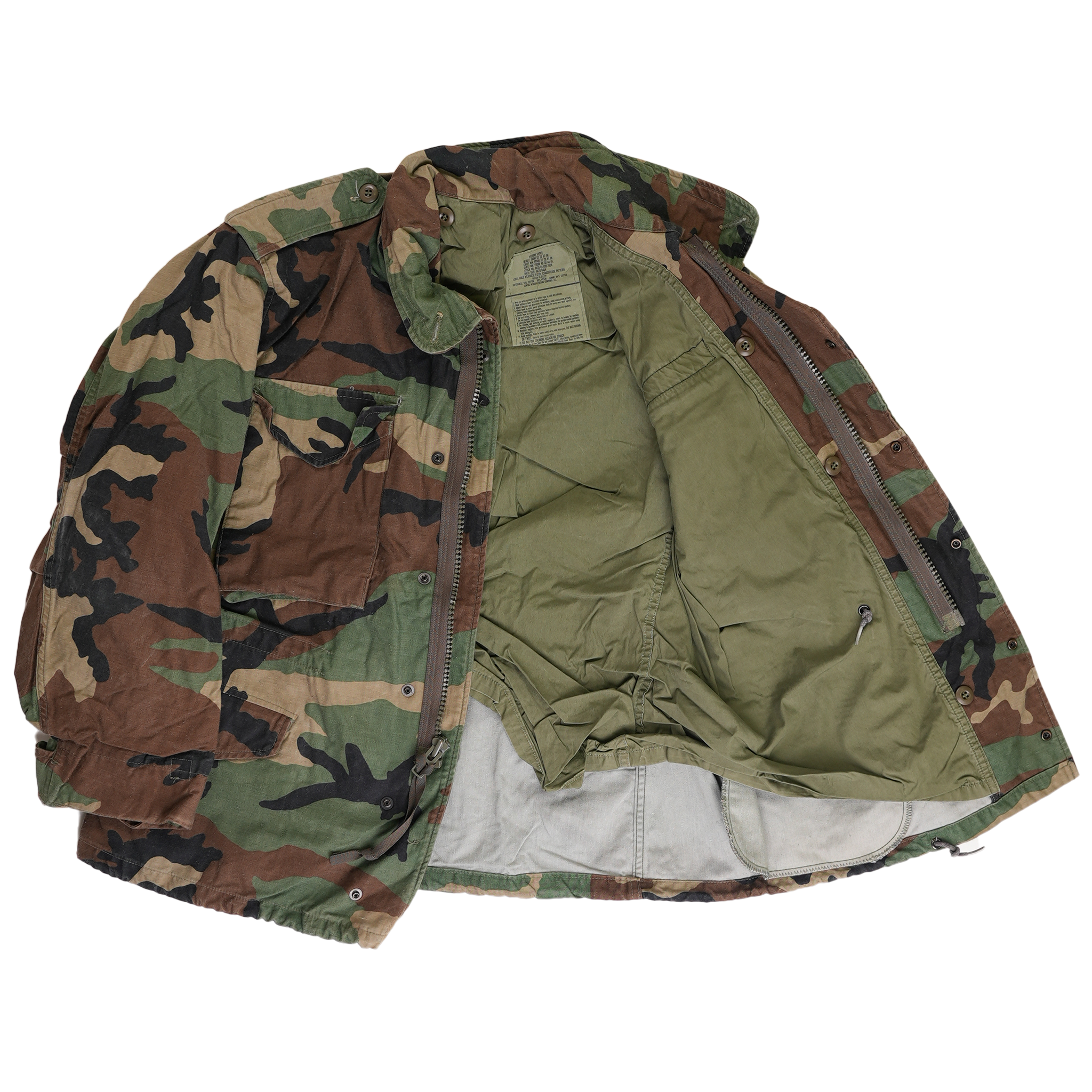 Issued M81 Woodland M65 Field Jacket