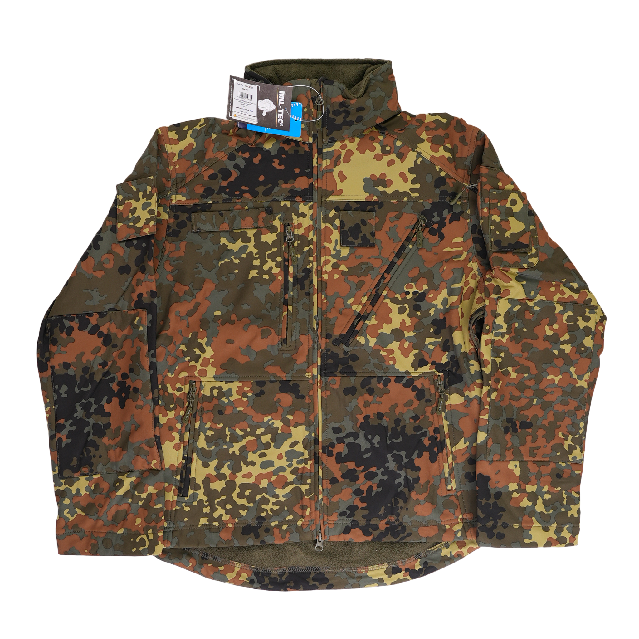 Flecktarn waterproof jacket sales